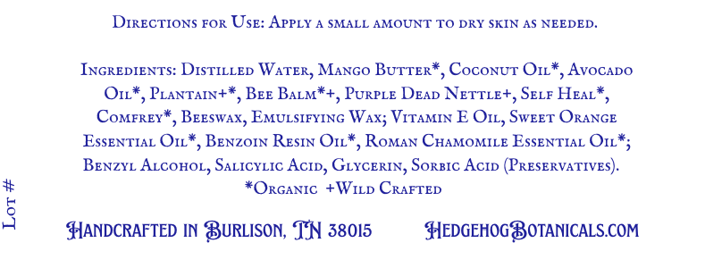 Intensive Herbal Hand Cream